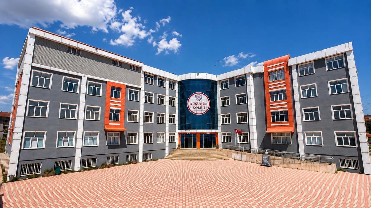 Mardin Kampüsü'nün Düşünür Koleji tabelalı dört katlı ana binası